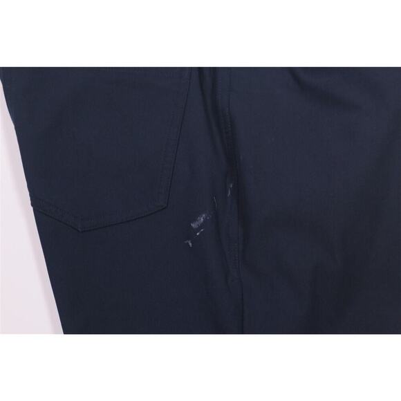 Lululemon Men's ABC Navy Blue Slim Fit Warpstreme 5-Pocket Pants Trousers 30x26 - Picture 3 of 8